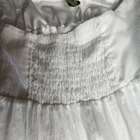 Robbie Bee Women Striking White Sundress Size 14 - Picture 5 of 15